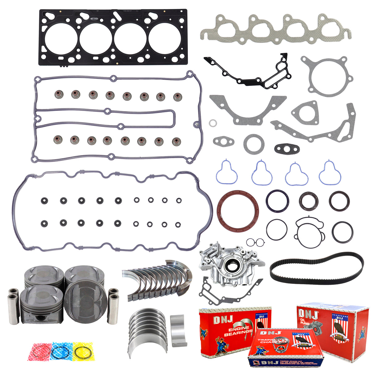 Engine Rebuild Kit 2000 Ford,Mercury 2.0L
