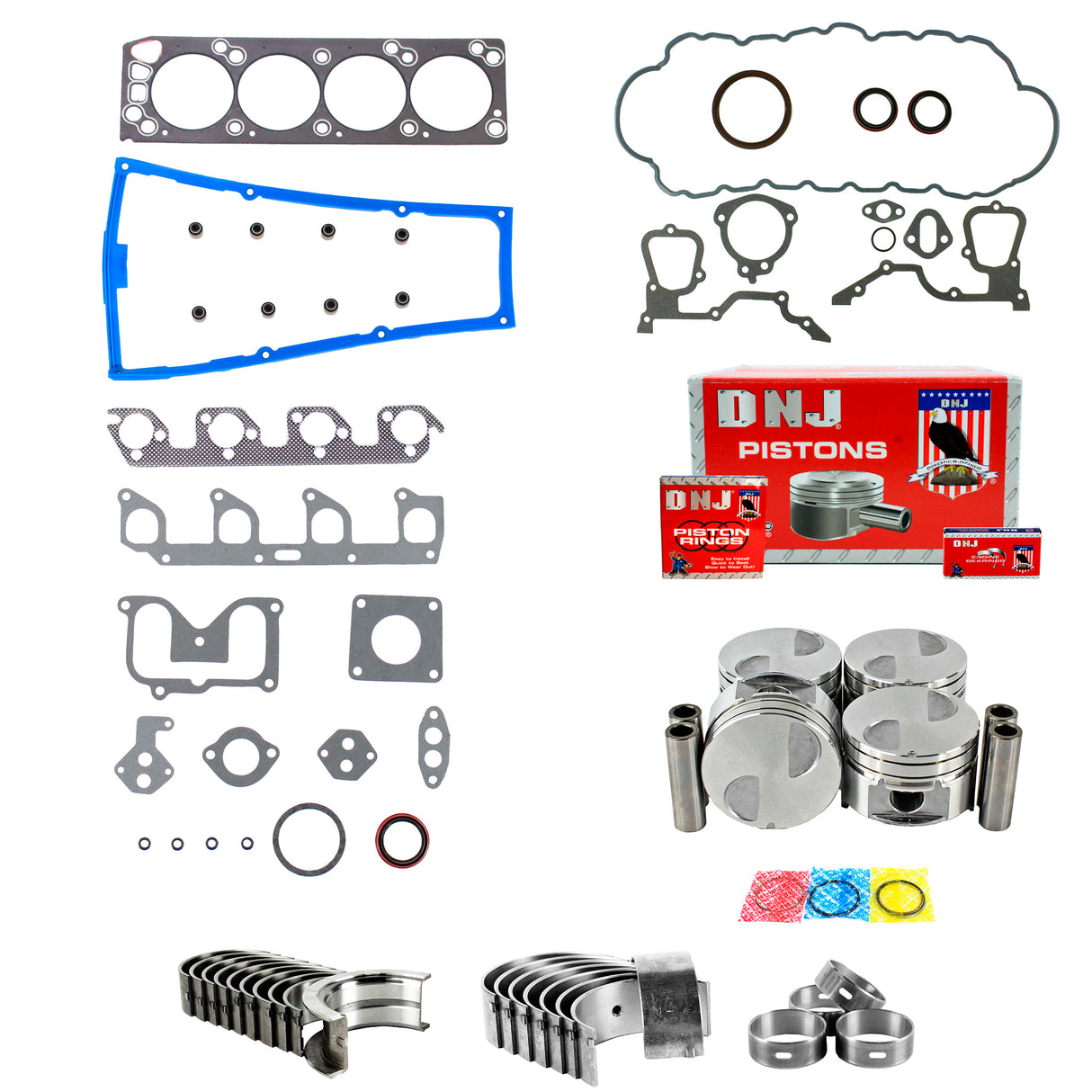 Engine Rebuild Kit 1989-1992 Ford 2.3L