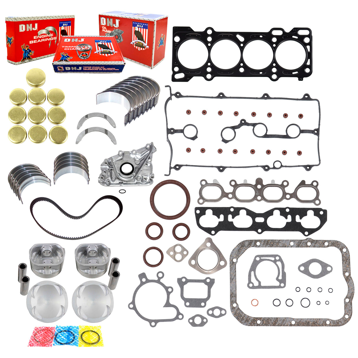 Engine Rebuild Kit 2000-2003 Mazda 2.0L