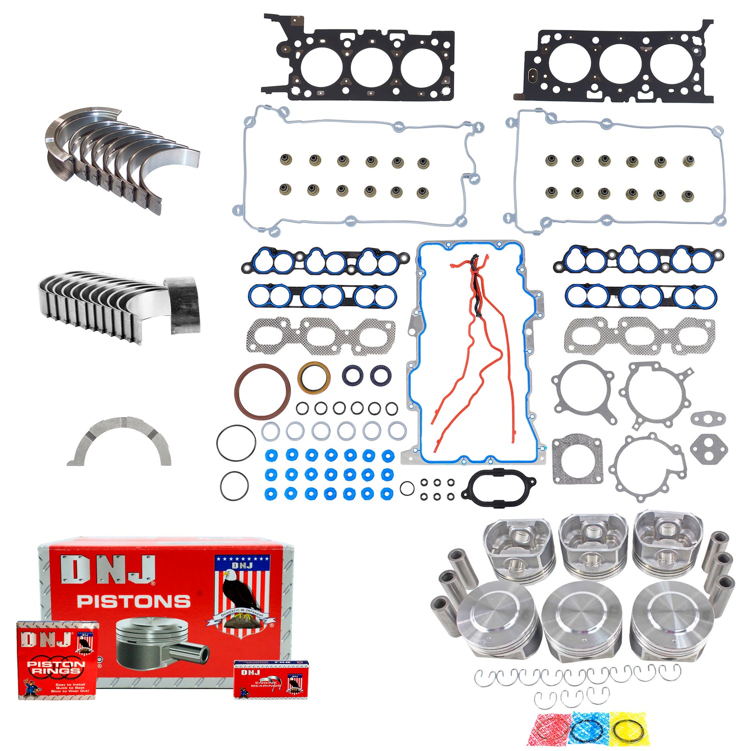 Engine Rebuild Kit 1999-2000 Mercury Cougar 2.5L V6