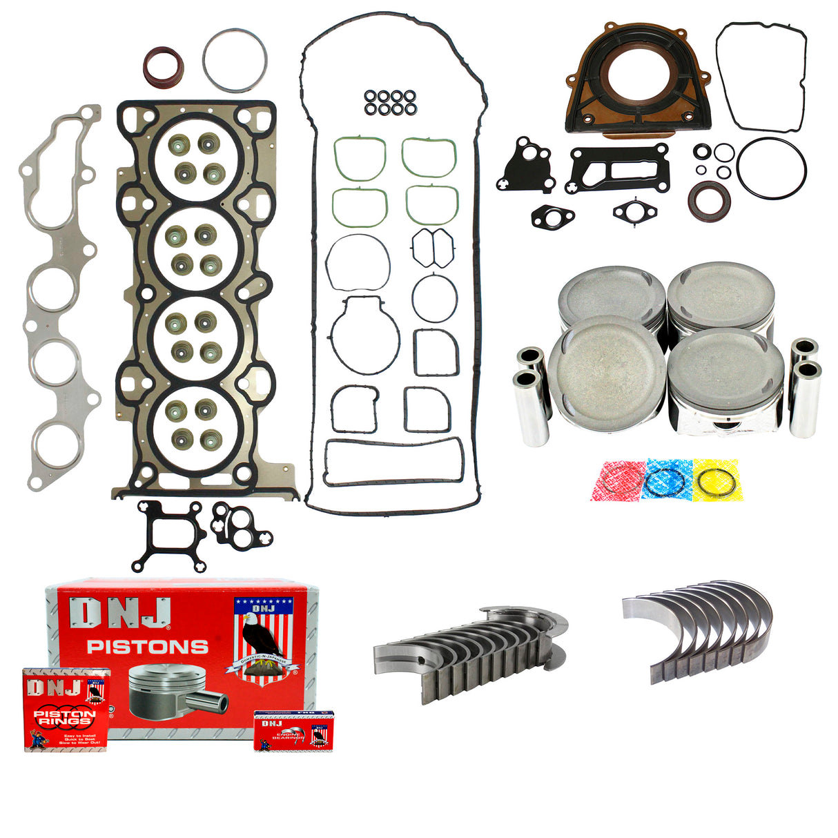 Engine Rebuild Kit 2006-2009 Ford,Mercury 2.3L