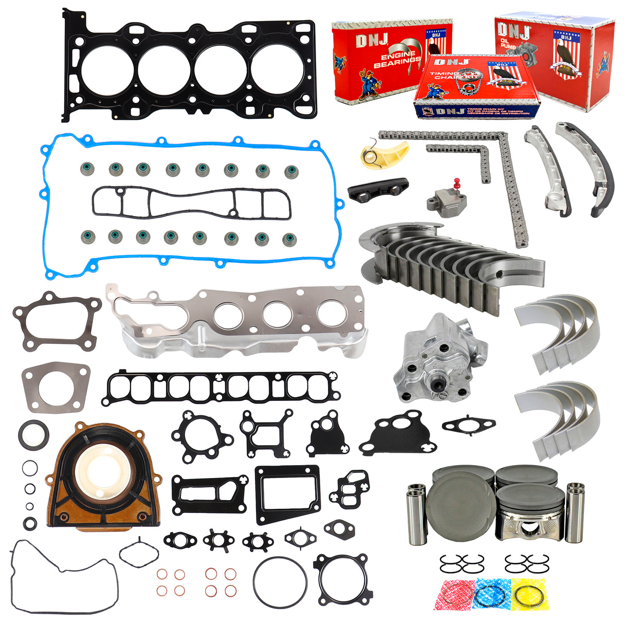 Engine Rebuild Kit 2006-2009 Mazda 2.3L