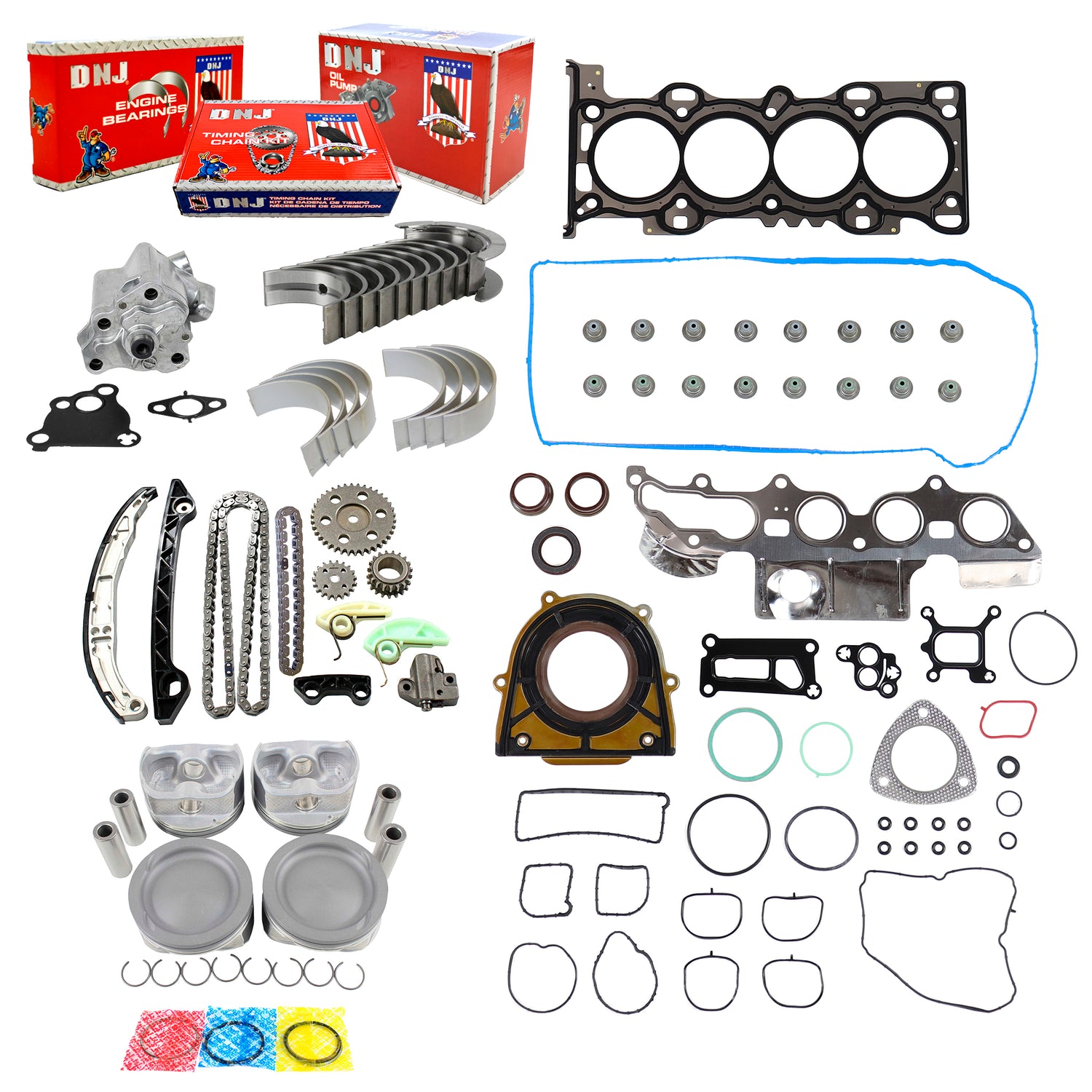 Engine Rebuild Kit 2009-2012 Ford,Mercury 2.5L