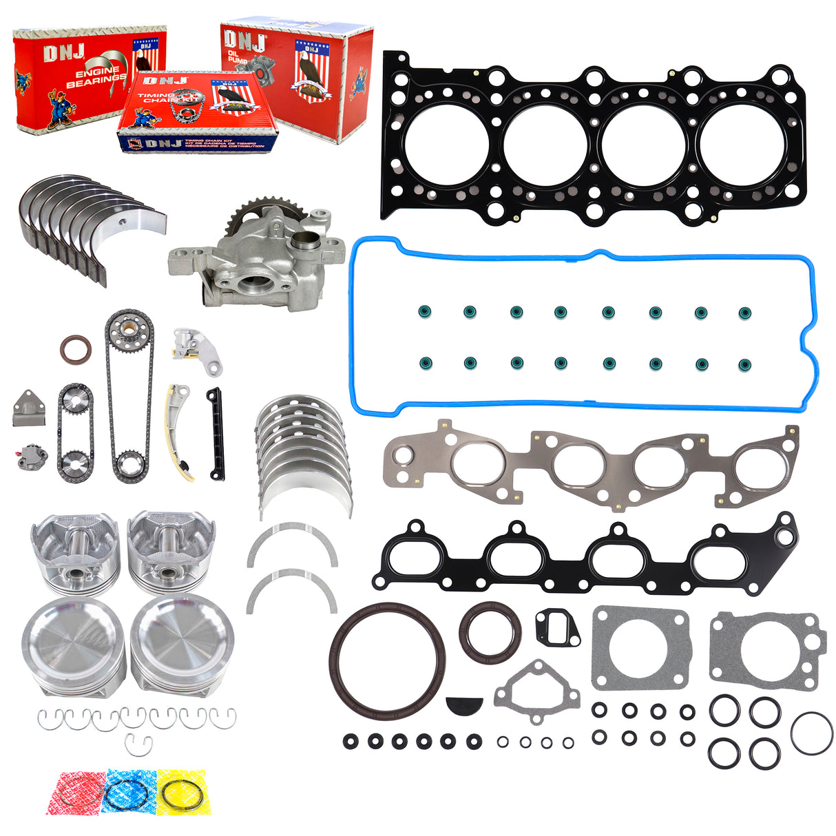 Engine Rebuild Kit 1996-2003 Chevrolet,Suzuki 1.8L-2.0L