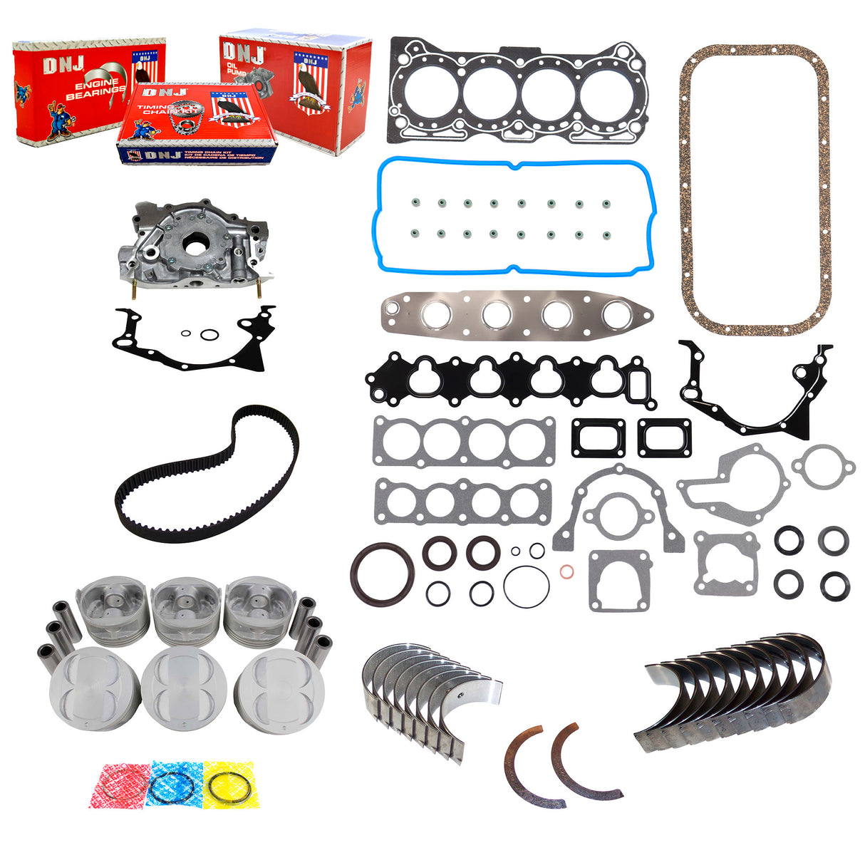 Engine Rebuild Kit 1996-2001 Chevrolet,Geo,Suzuki 1.6L
