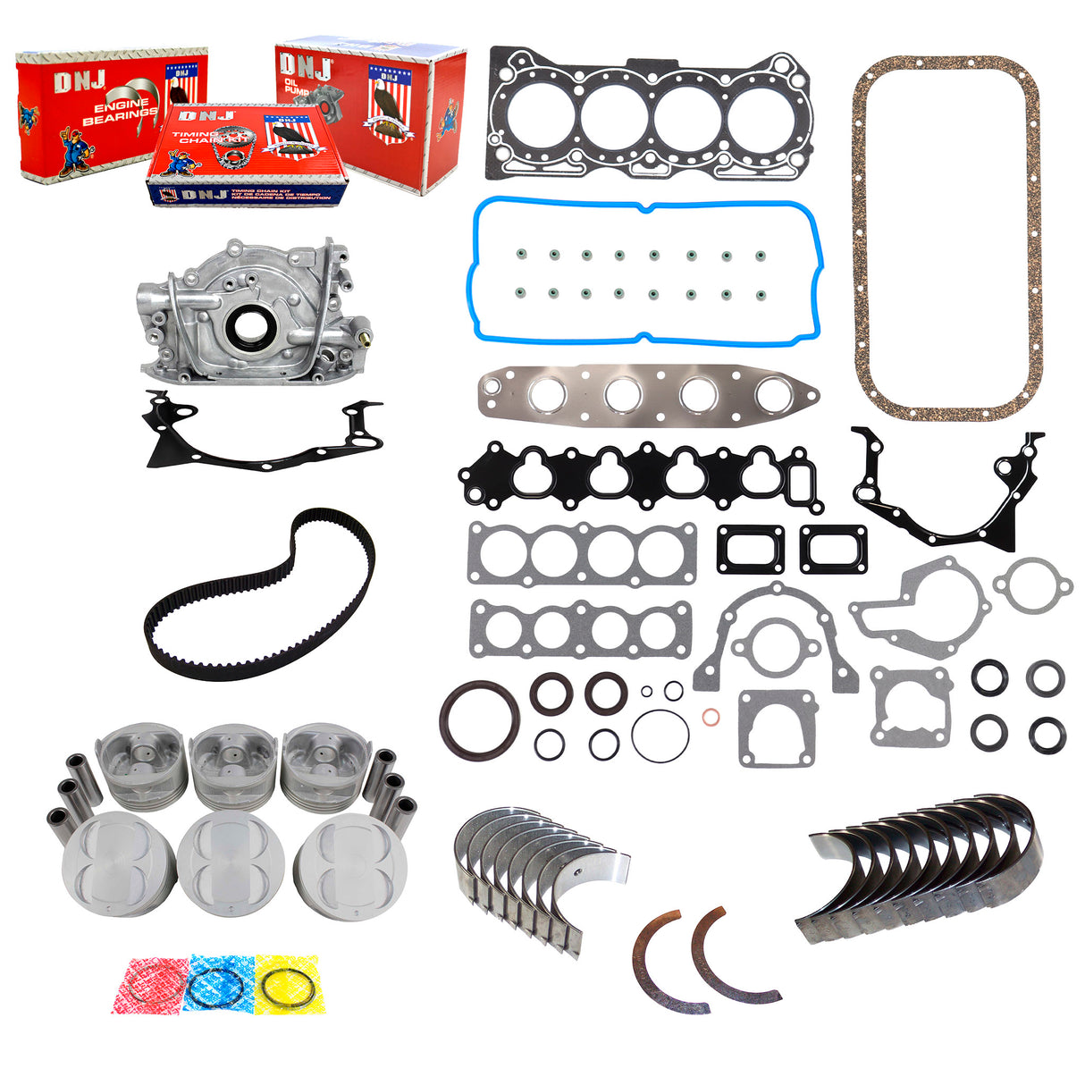 Engine Rebuild Kit 1992-1997 Geo,Suzuki 1.6L