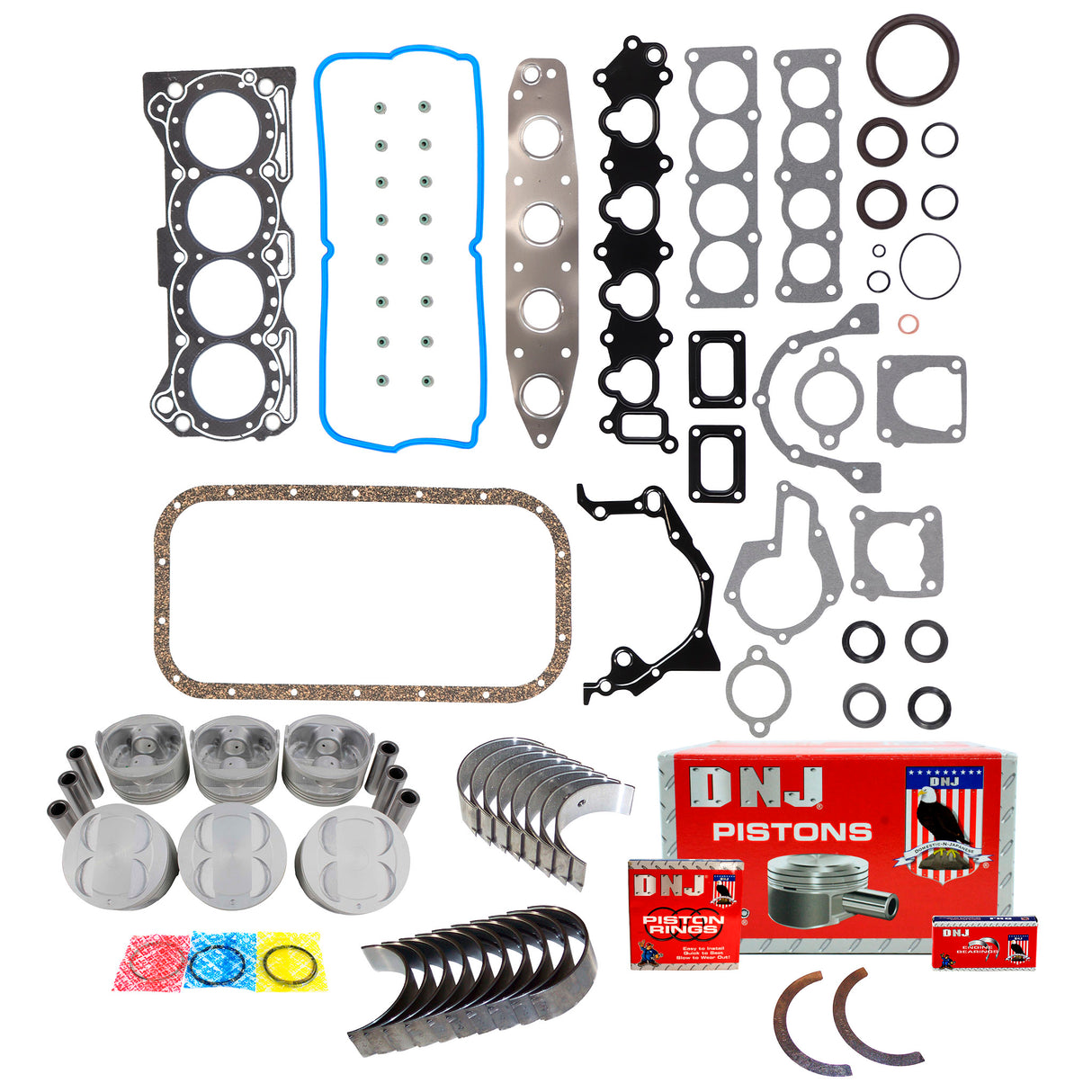 Engine Rebuild Kit 1992-2001 Chevrolet,Geo,Suzuki 1.6L