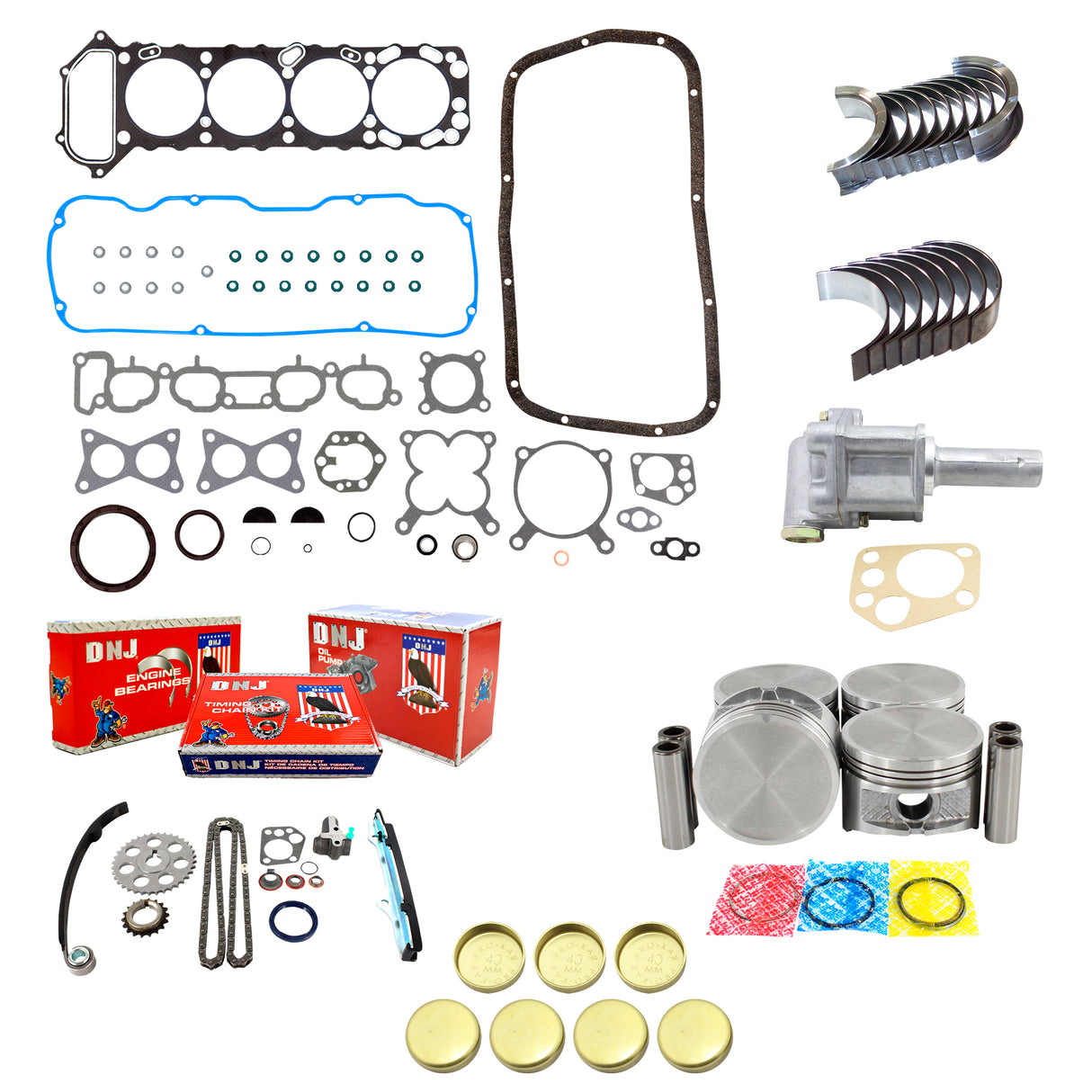 Engine Rebuild Kit 1996-1997 Nissan 2.4L