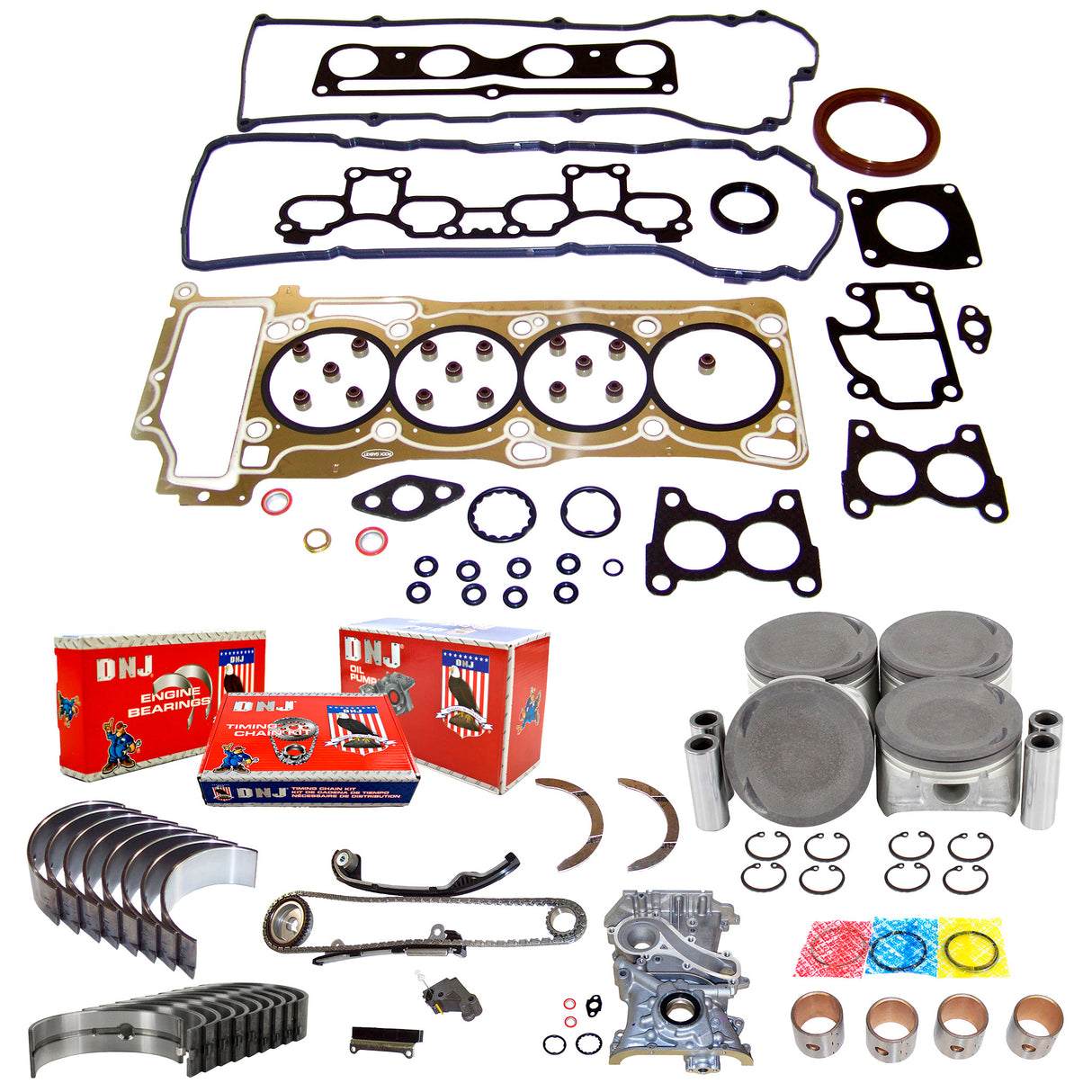 Engine Rebuild Kit 2000-2006 Nissan 1.8L