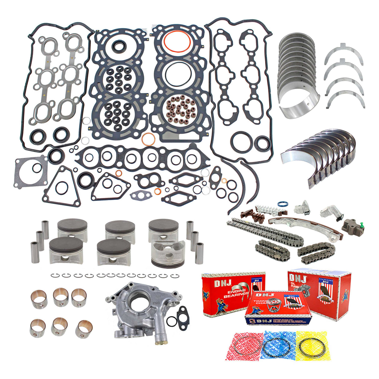 Engine Rebuild Kit 1995-1999 INFINITI,Nissan 3.0L