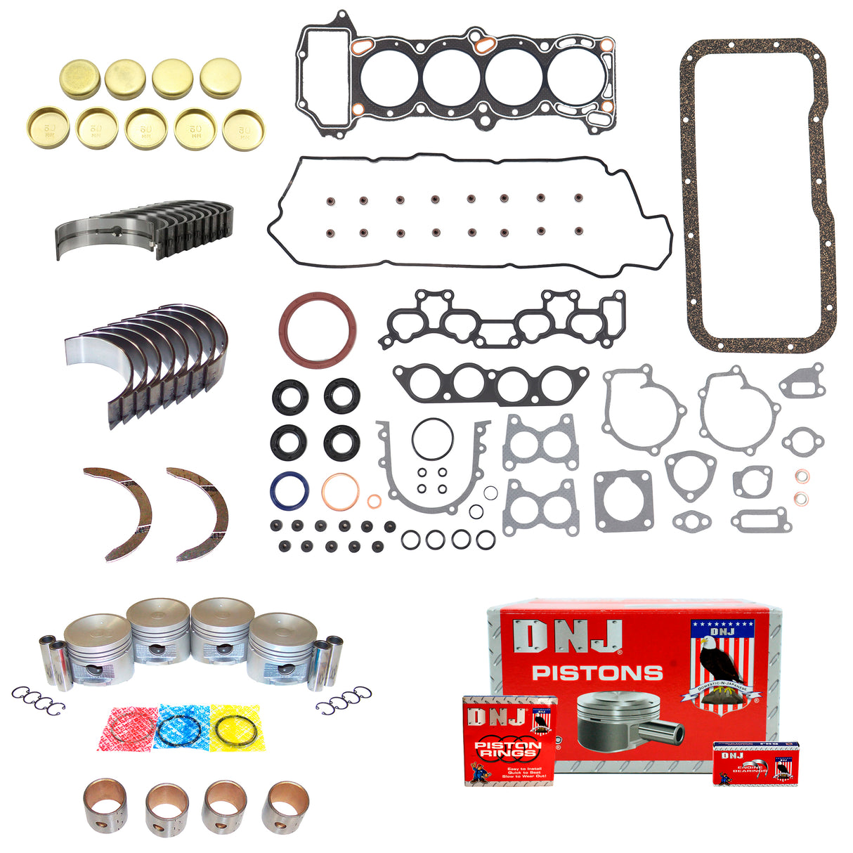 Engine Rebuild Kit 1991-1994 Nissan 1.6L