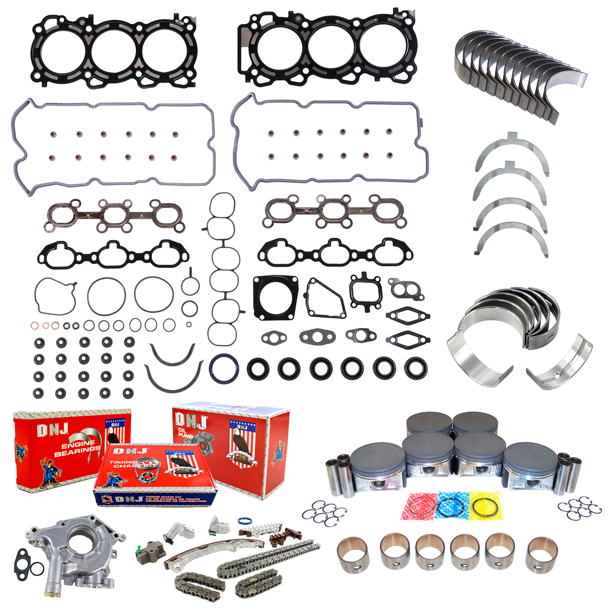 Engine Rebuild Kit 2000-2001 INFINITI,Nissan 3.0L