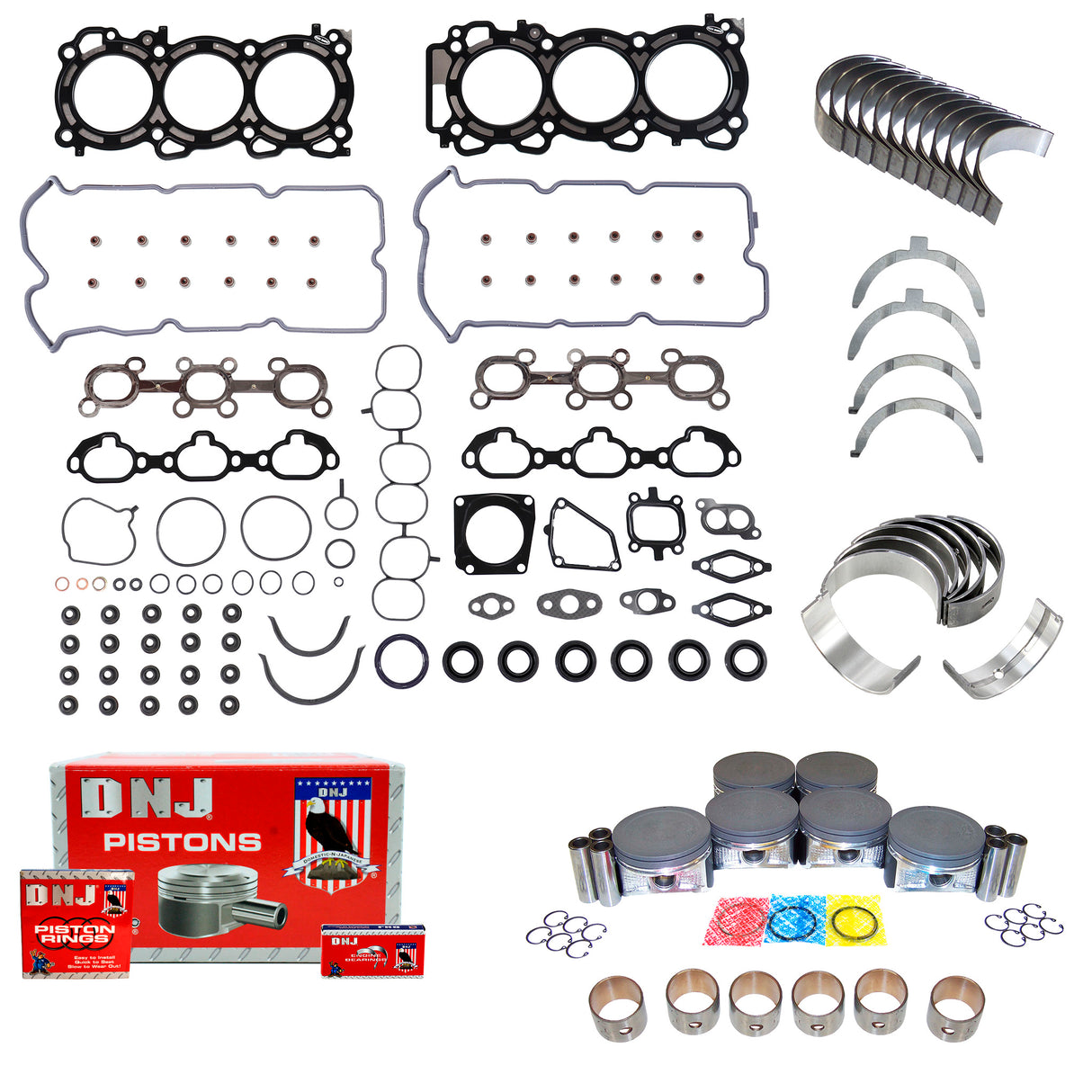Engine Rebuild Kit 2000-2001 INFINITI,Nissan 3.0L