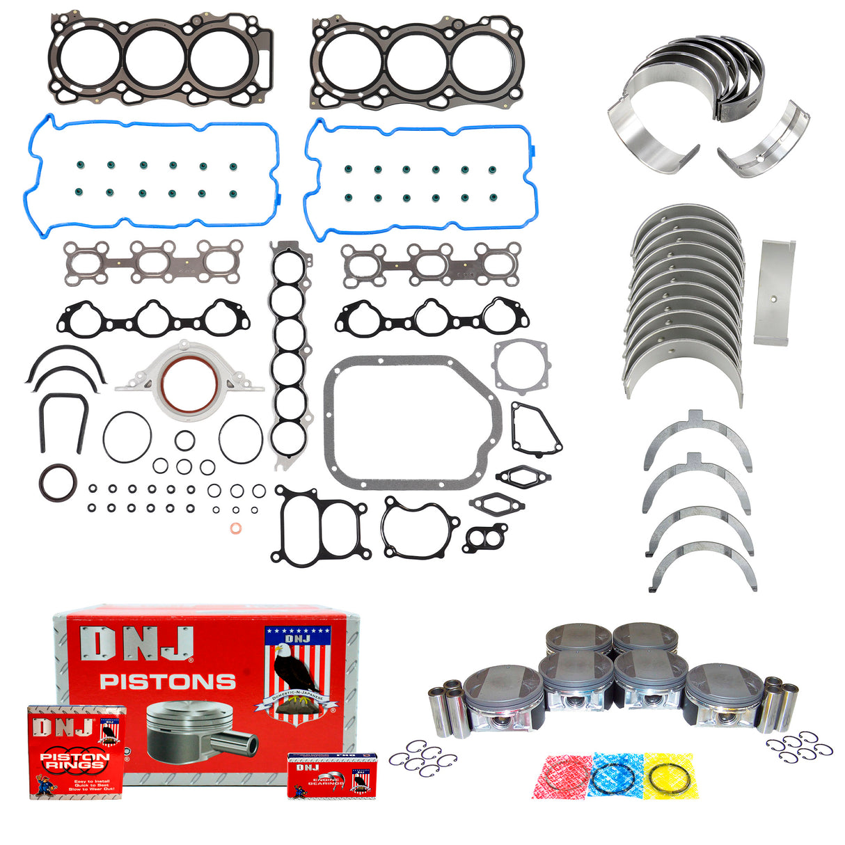 Engine Rebuild Kit 2002-2009 INFINITI,Nissan 3.5L