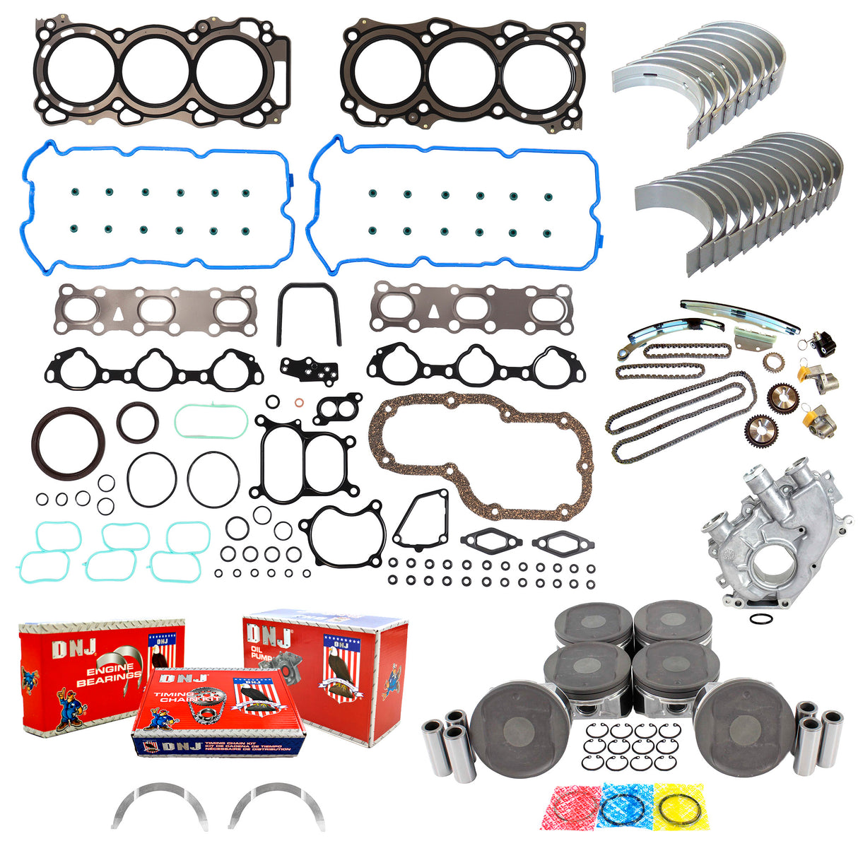 Engine Rebuild Kit 2005-2021 Nissan,Suzuki 4.0L