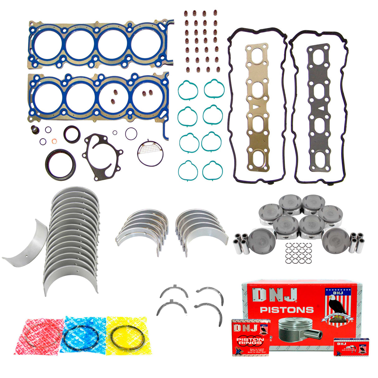 Engine Rebuild Kit 2004-2015 INFINITI,Nissan 5.6L