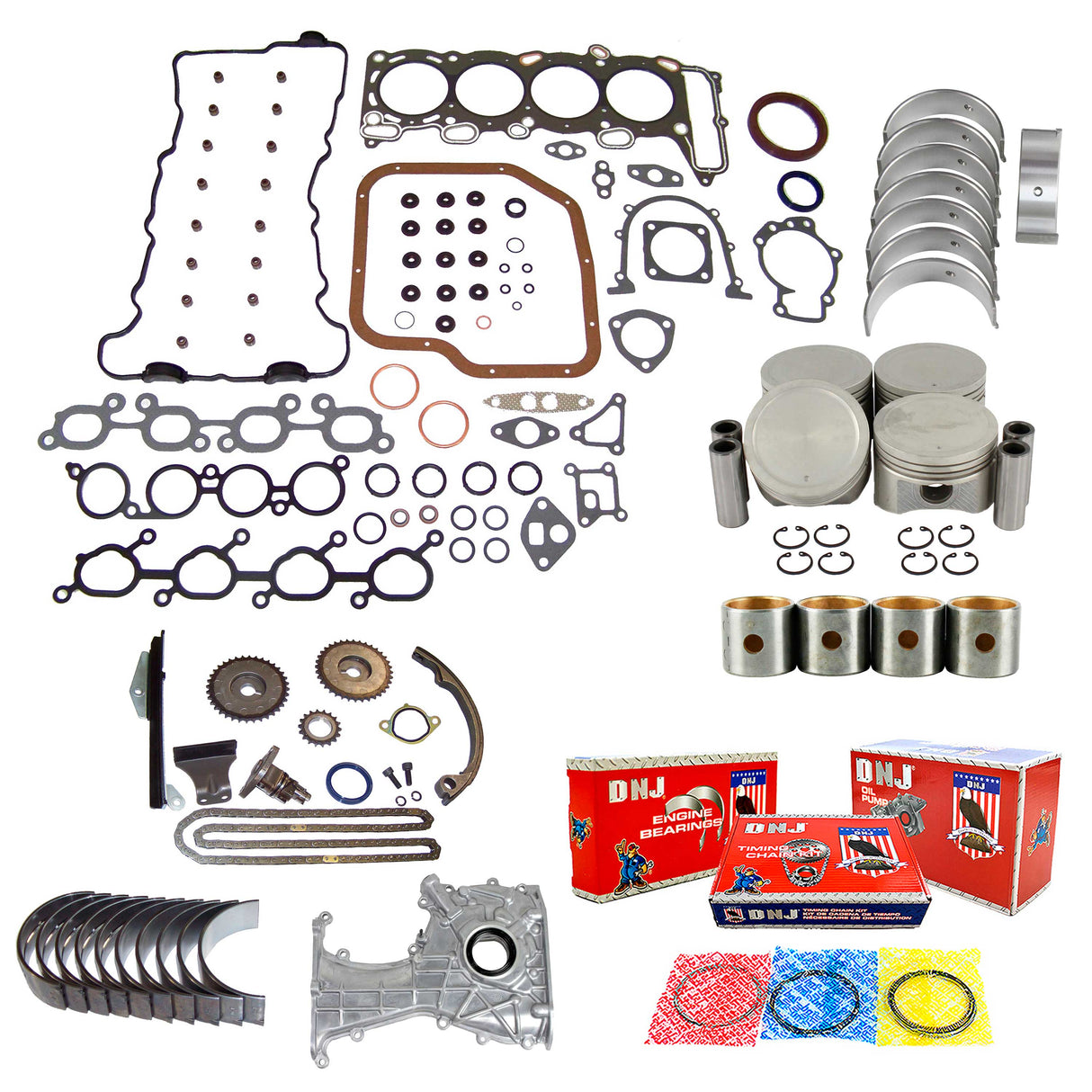 Engine Rebuild Kit 1991-1993 INFINITI,Nissan 2.0L