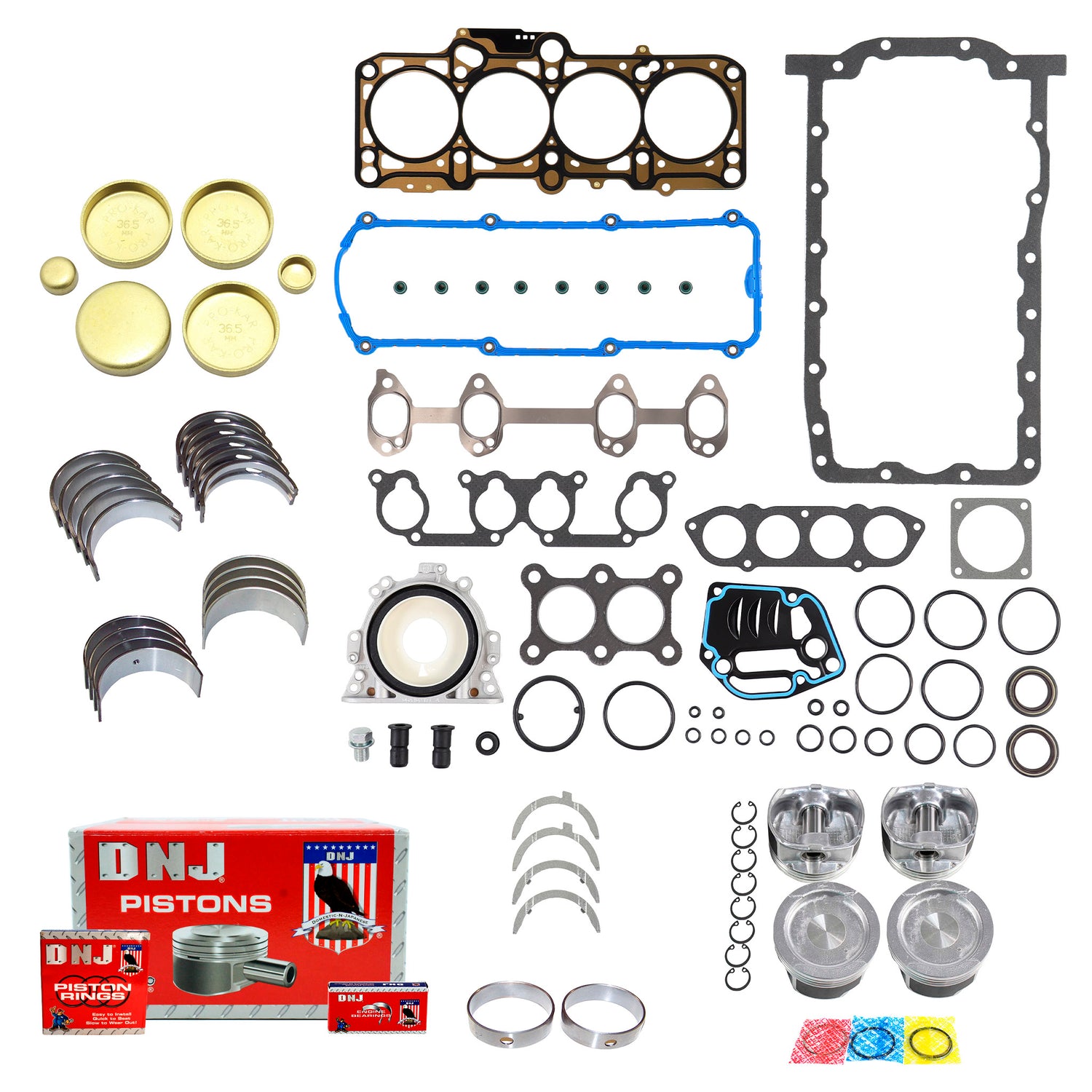 Engine Rebuild Kit 1998-2001 Volkswagen 2.0L