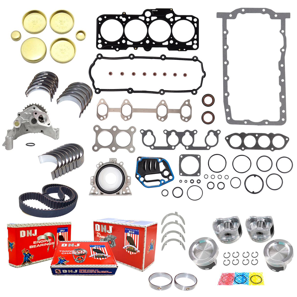 Engine Rebuild Kit 2001-2006 Volkswagen 2.0L L4