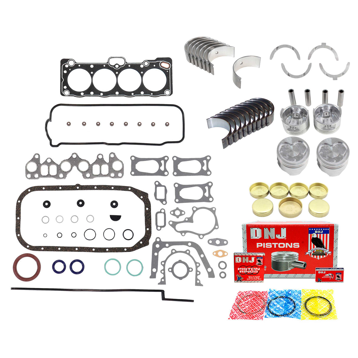 Engine Rebuild Kit 1983-1985 Toyota Corolla 1.6L L4