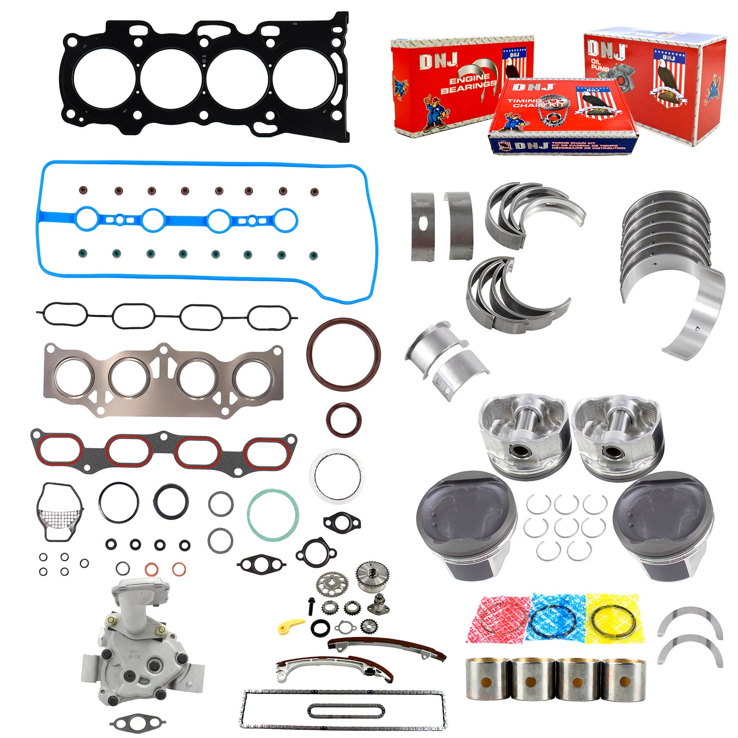 Engine Rebuild Kit 2006 Toyota RAV4 2.4L L4