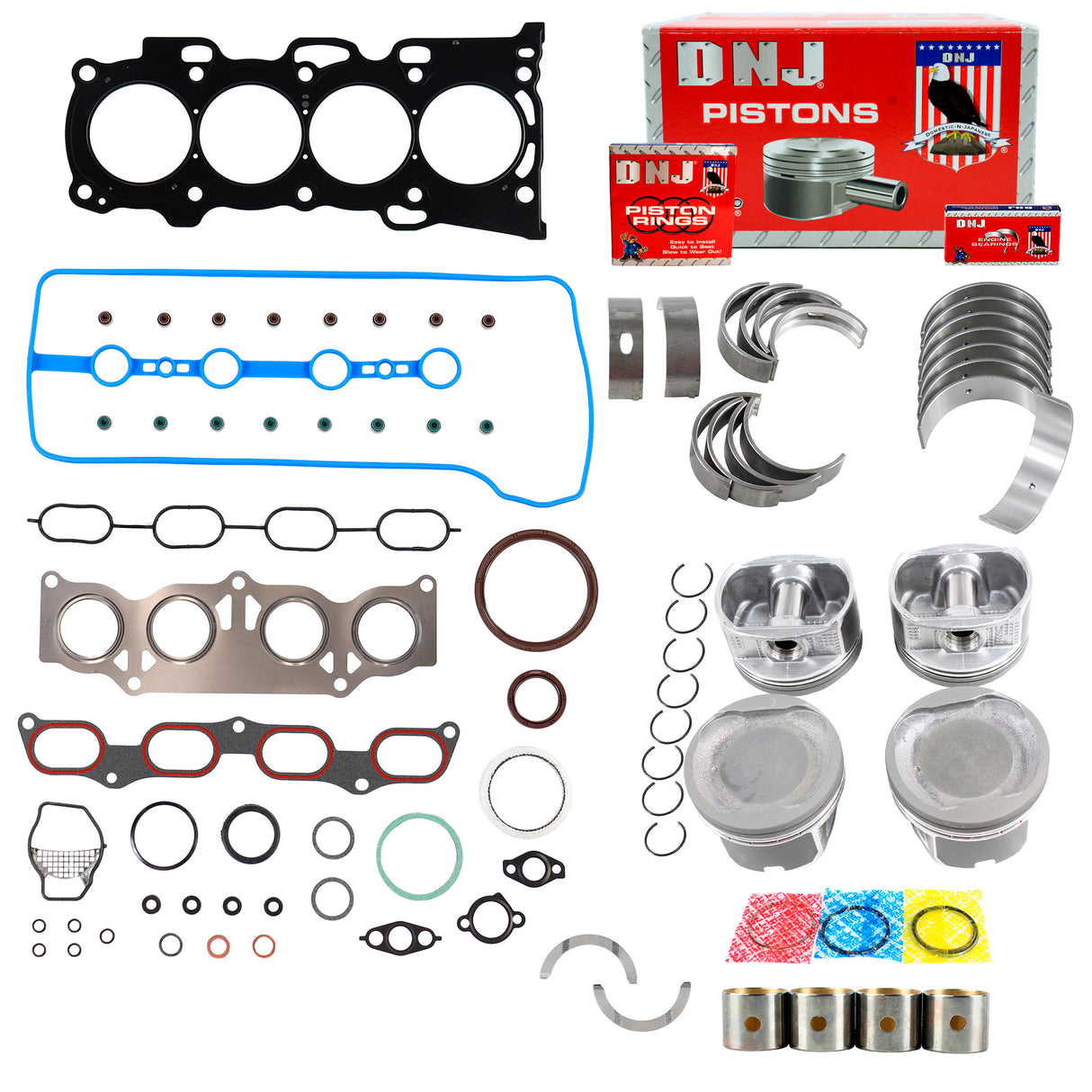 Engine Rebuild Kit 2001-2006 Scion, Toyota 2.4L L4