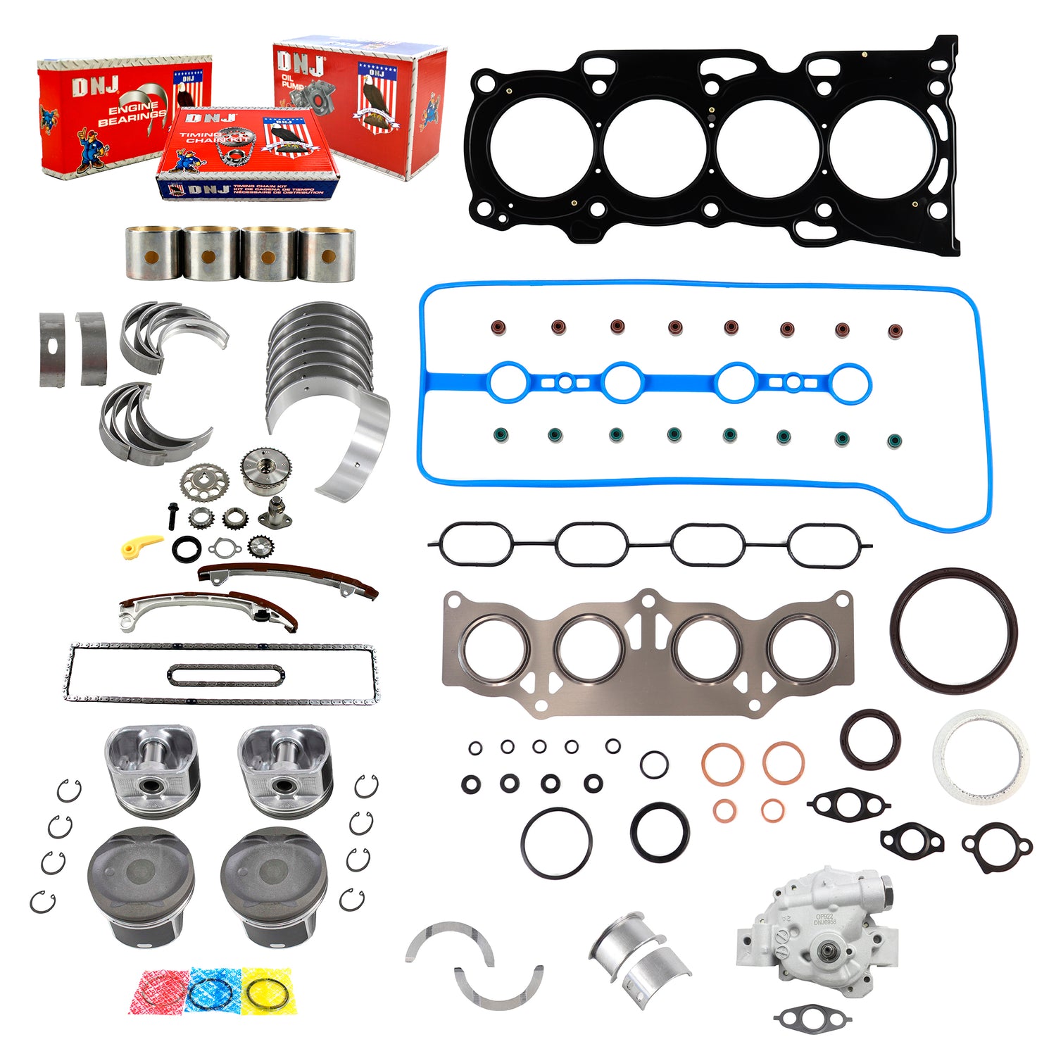 Engine Rebuild Kit 2001-2003 Toyota Rav4 2.0L