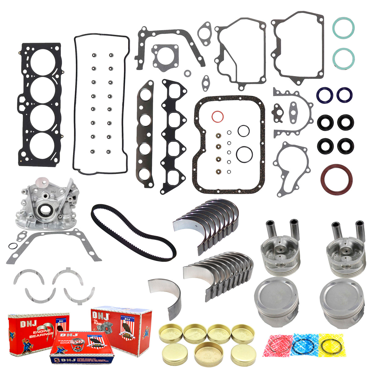Engine Rebuild Kit 1993-1997 Geo,Toyota 1.8L