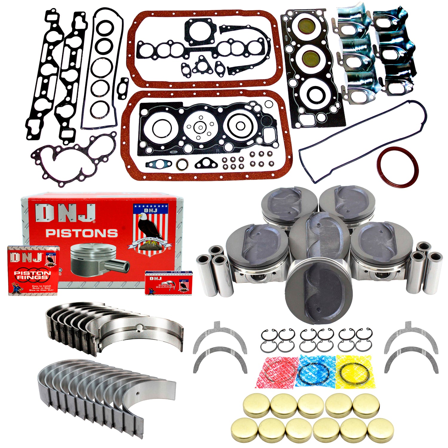 Engine Rebuild Kit for 1988-1995 Toyota 3.0L V6 Pickup, 4Runner, 1993-1994 T100