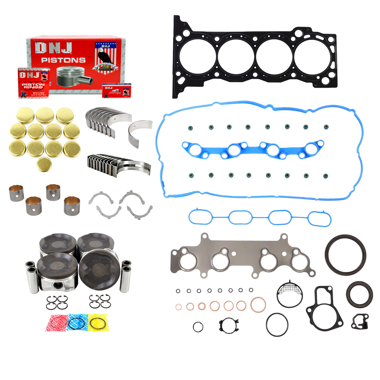 Engine Rebuild Kit 2005-2015 Toyota Tacoma 2.7L L4