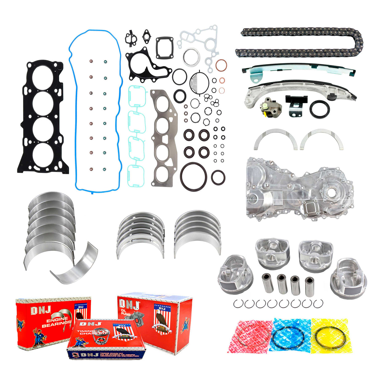 Engine Rebuild Kit for 2010-2011 Toyota Camry 2.5L L4