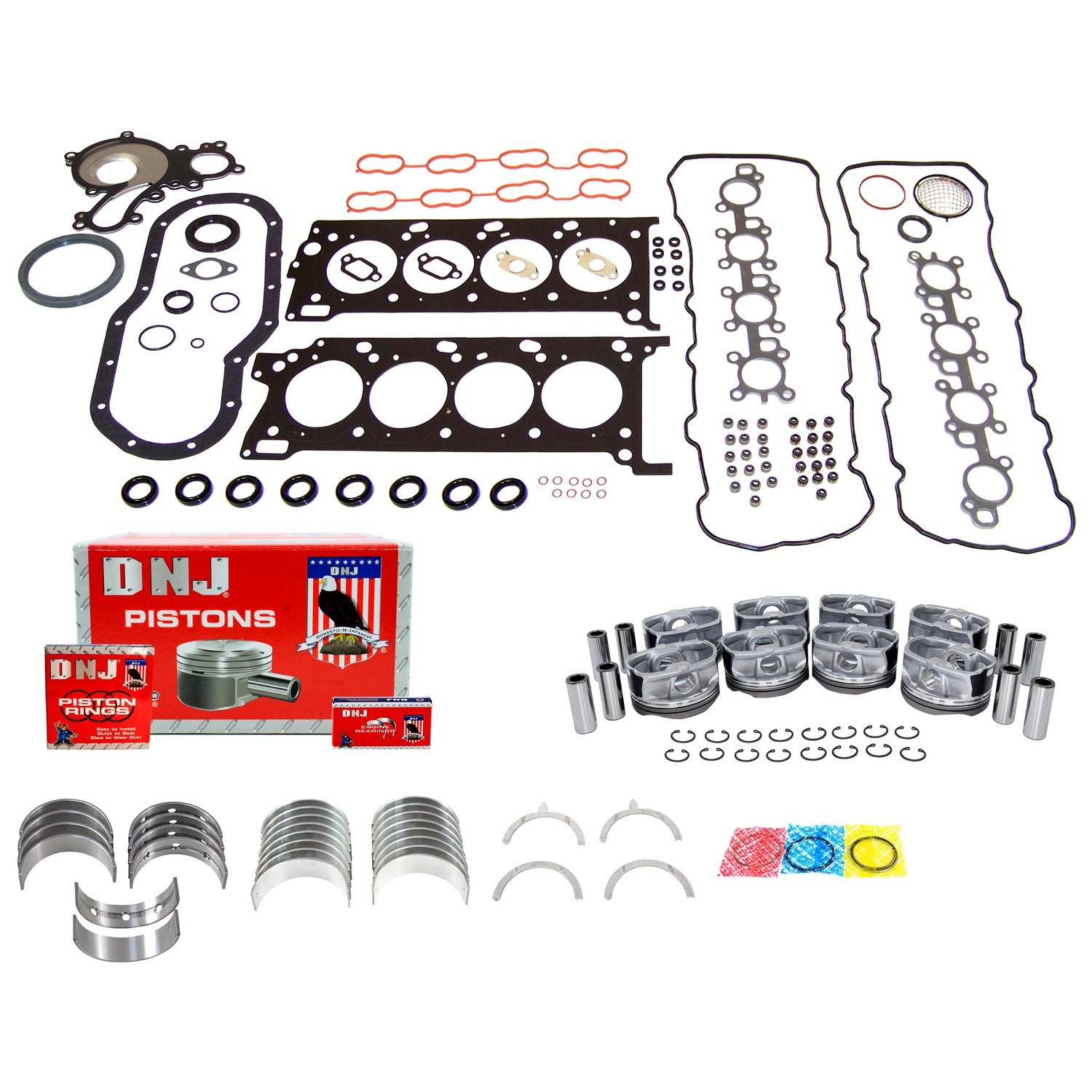 Engine Rebuild Kit 2010-2021 Lexus,Toyota 4.6L