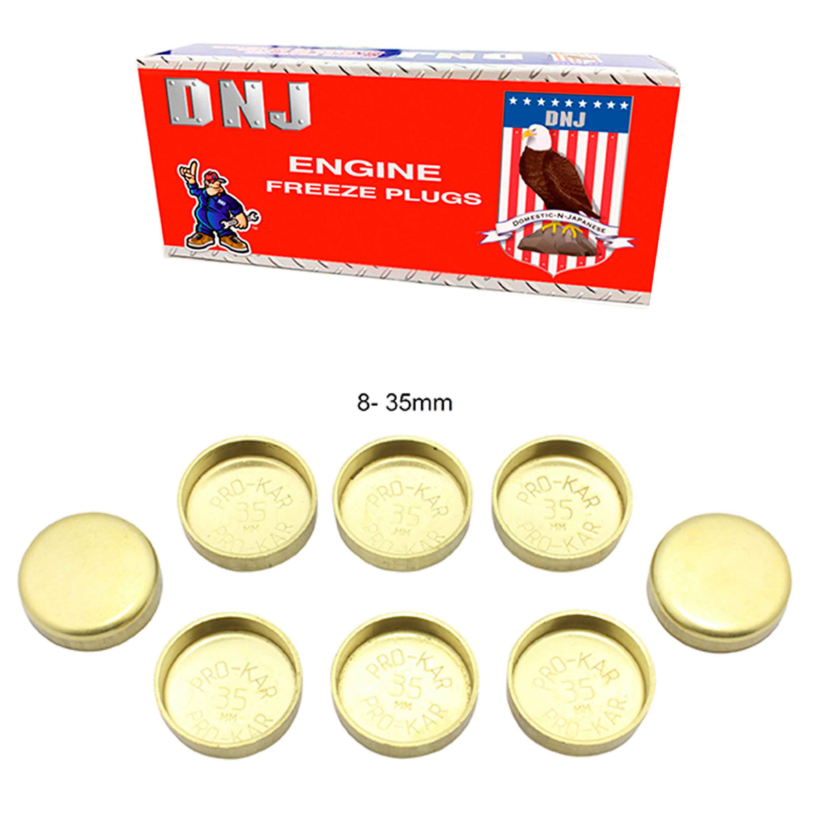 Expansion Plug Kit 1979-2011 Chevrolet,Dodge,Eagle,Geo,Hyundai,Isuzu,Kia,Mitsubishi,Plymouth 1.4L-1.6L