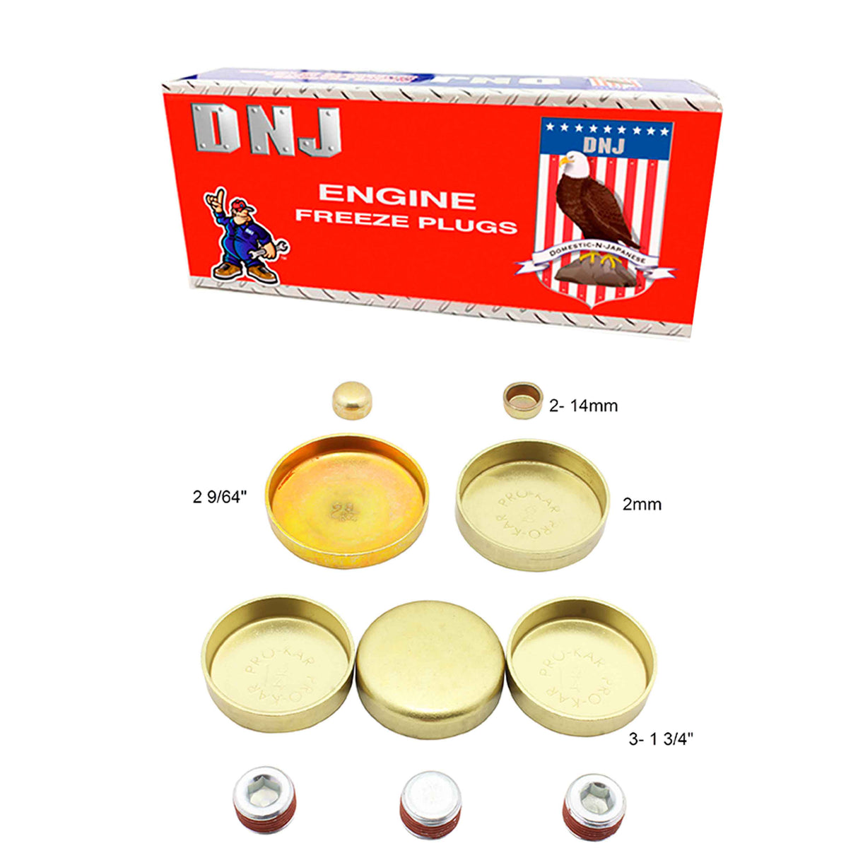 Expansion Plug Kit 1994-2002 Dodge,Jeep 2.5L