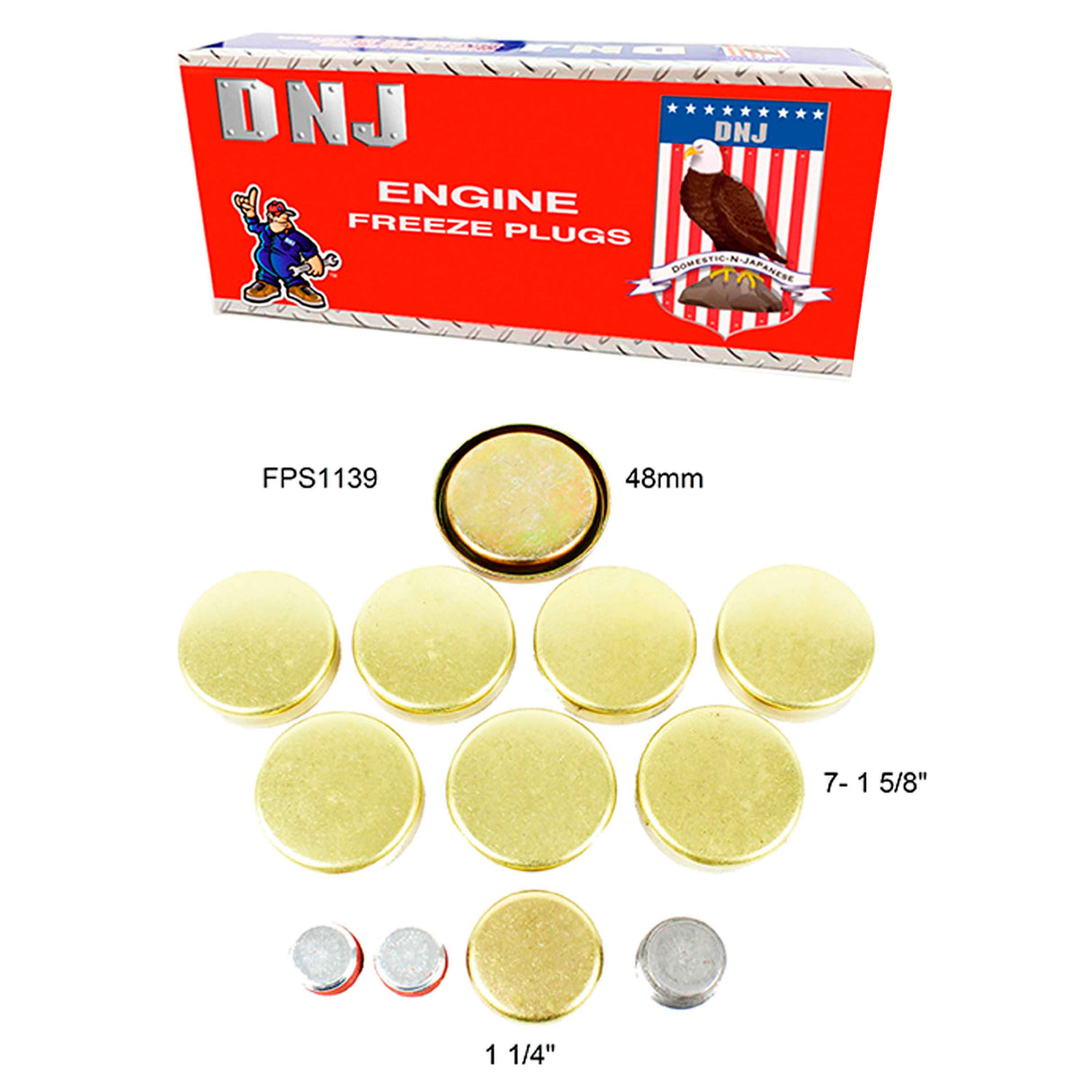 Expansion Plug Kit 1987-2003 Dodge 3.9L