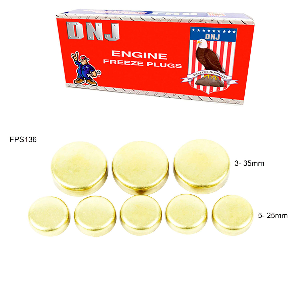 Expansion Plug Kit 1999-2010 Hyundai,Kia 2.5L-2.7L