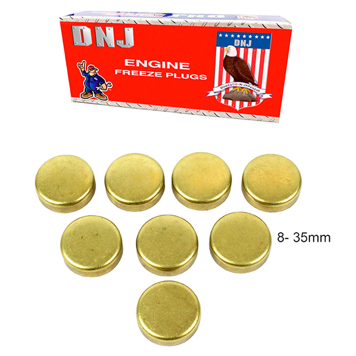 Expansion Plug Kit 1976-1989 Honda 1.3L-2.0L