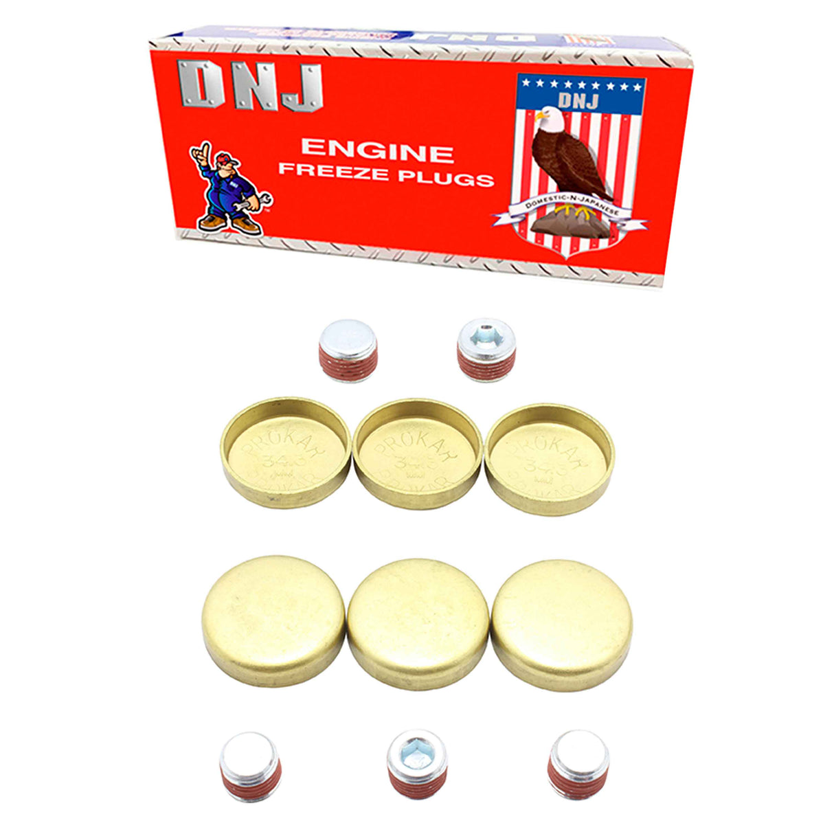 Expansion Plug Kit 1988-2003 Buick,Chevrolet,Oldsmobile,Pontiac 3.1L