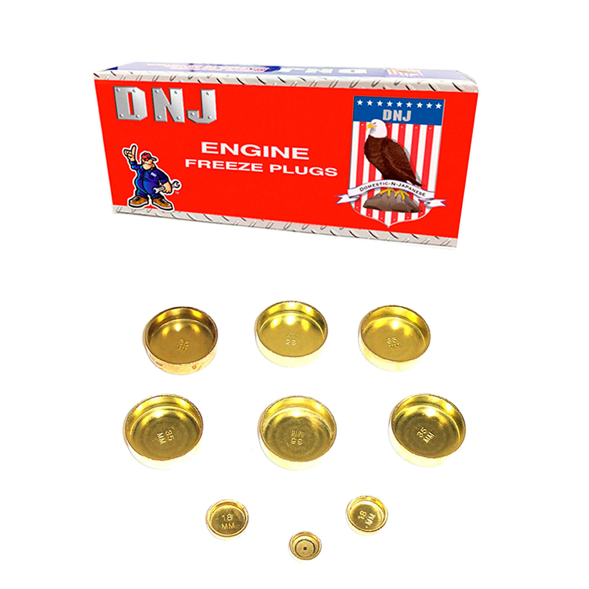 Expansion Plug Kit 1989-1993 Geo,Isuzu 1.6L