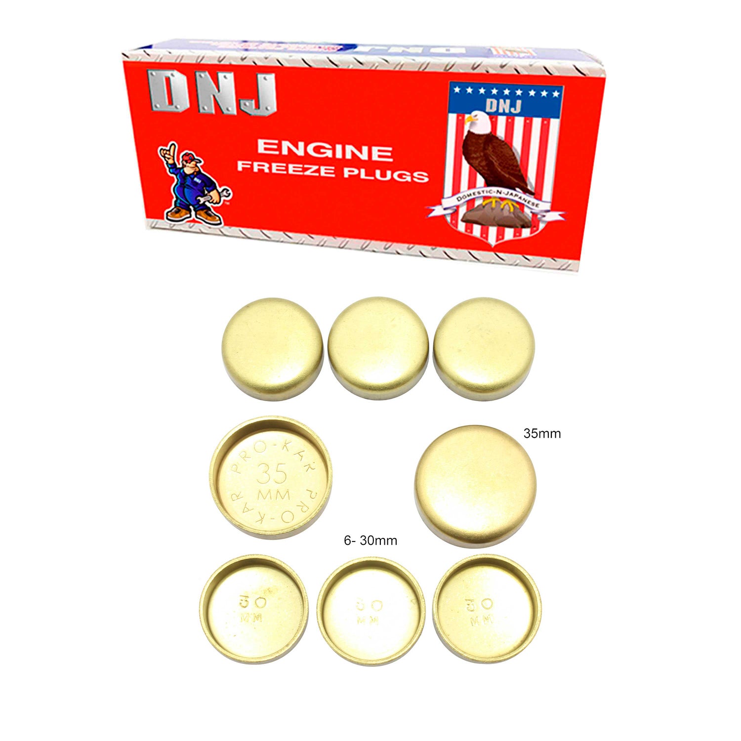 Expansion Plug Kit 1988-1997 Ford 1.3L