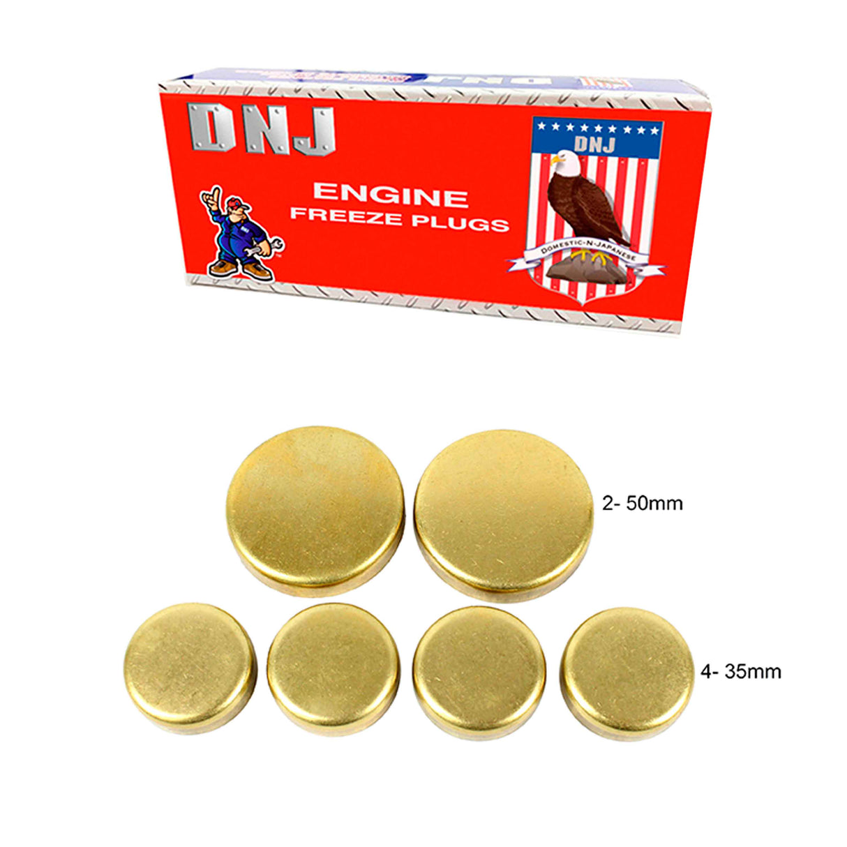 Expansion Plug Kit 1984-1989 Toyota 2.0L-2.2L