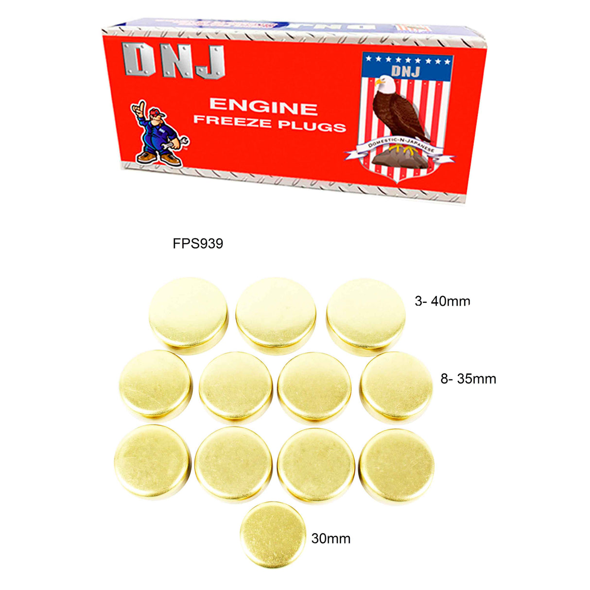 Expansion Plug Kit 1994-2020 Toyota 2.7L