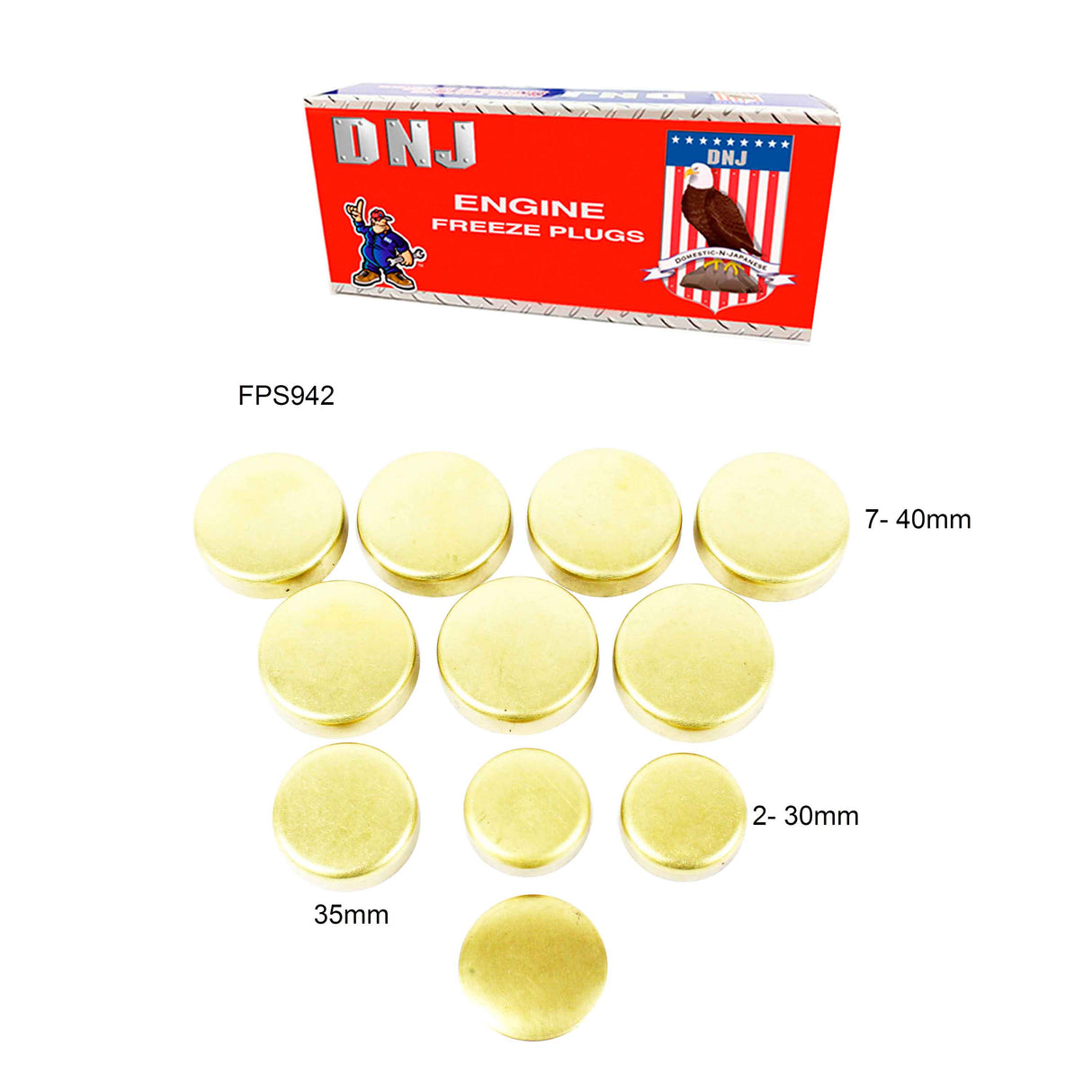 Expansion Plug Kit 1982-1992 Toyota 2.8L-3.0L