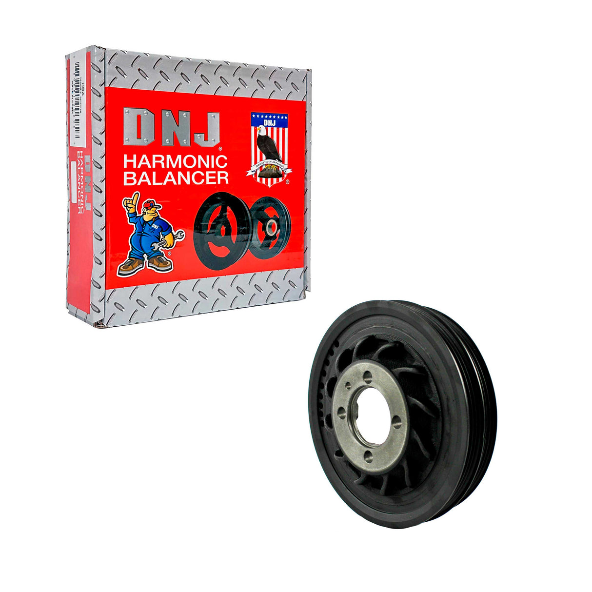 Harmonic Balancer 1992-1998 Hyundai 1.8L-2.0L