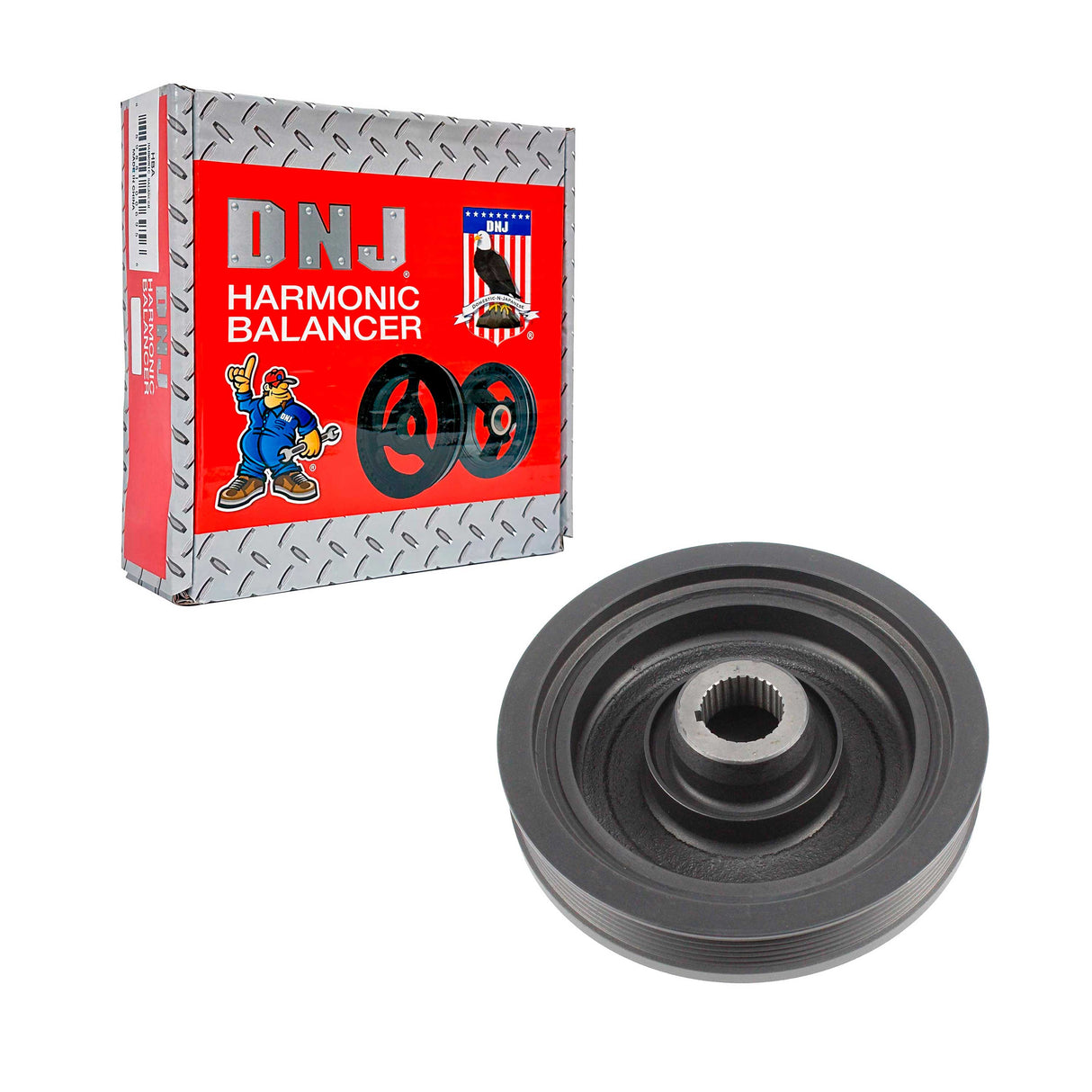 Harmonic Balancer 2001-2005 Honda 1.7L