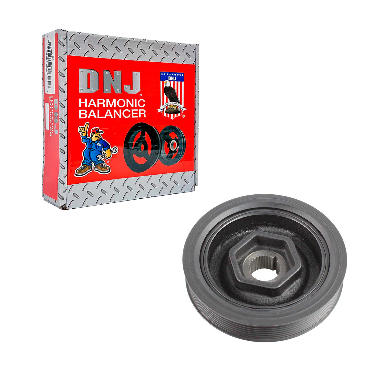 Harmonic Balancer 2002-2008 Acura,Honda 2.0L-2.4L