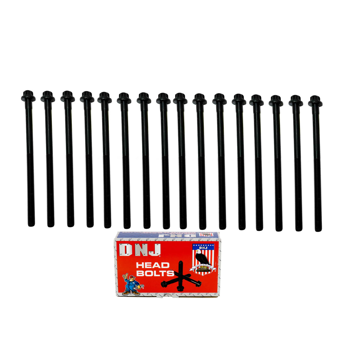 DNJ HBK1175 Cylinder Head Bolt Set ‚ Cylinder Head Bolt Dodge Freightliner Jeep Mercedes Benz E320 E350 Gl320 Gl350 Grand Cherokee Ml320 Ml350 R320 R350 S350 Sprinter 2500 Sprinter 3500 Exm