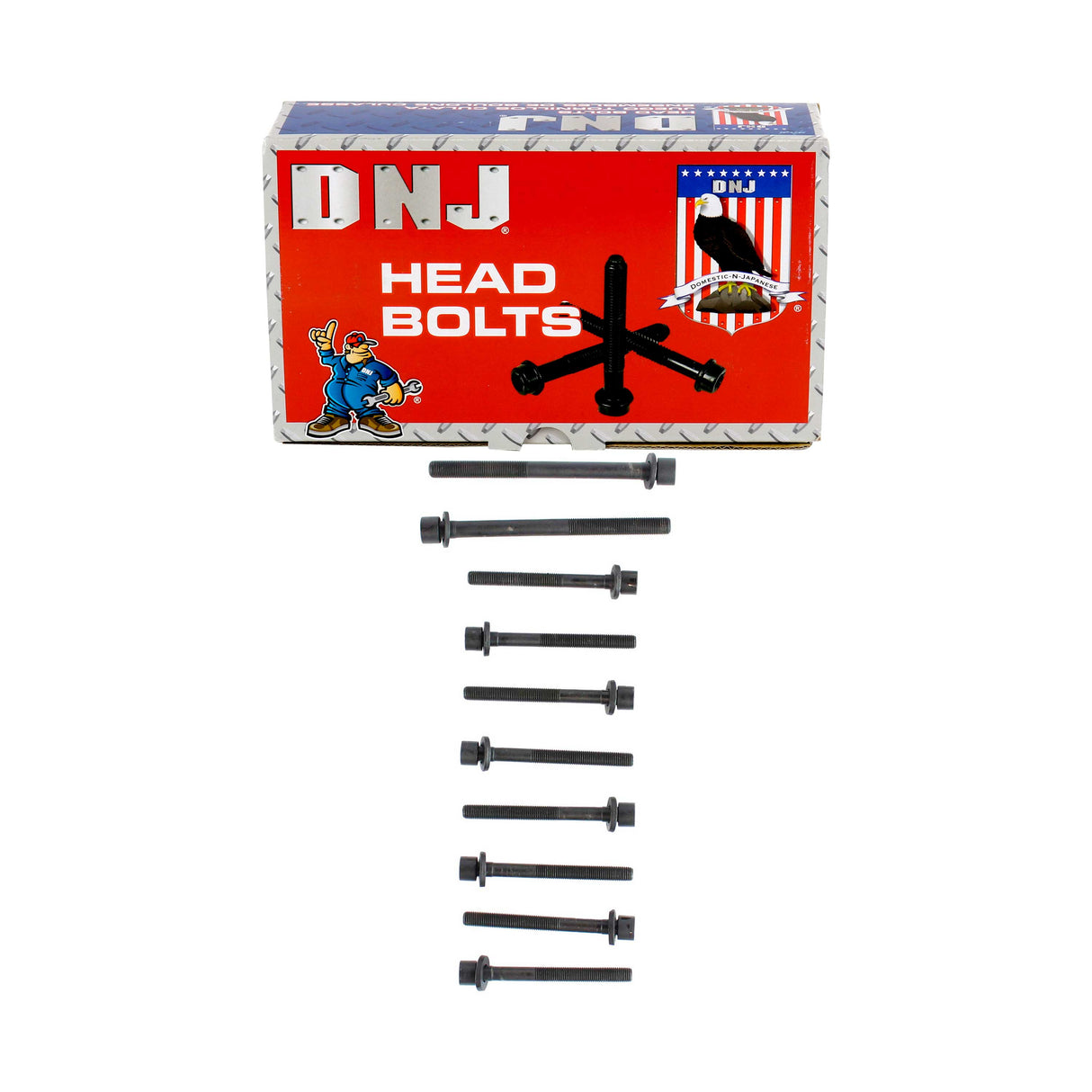 DNJ HBK124 Cylinder Head Bolt Set ‚ Cylinder Head Bolt Hyundai Kia Elantra Soul Spectra Spectra5 Sportage Tiburon Tucson