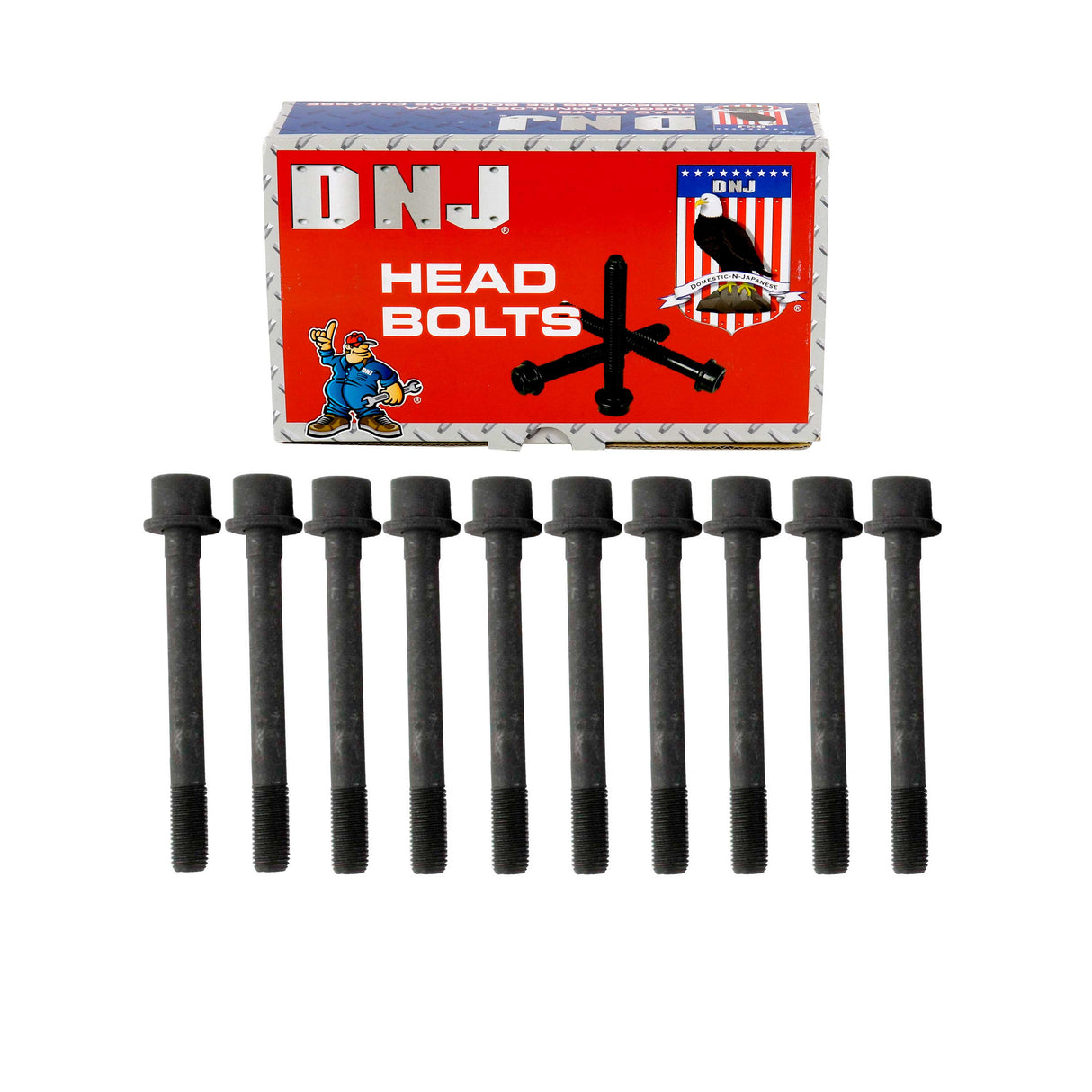 DNJ HBK129 Cylinder Head Bolt Set ‚ Cylinder Head Bolt Hyundai Kia Accent Rio Rio5