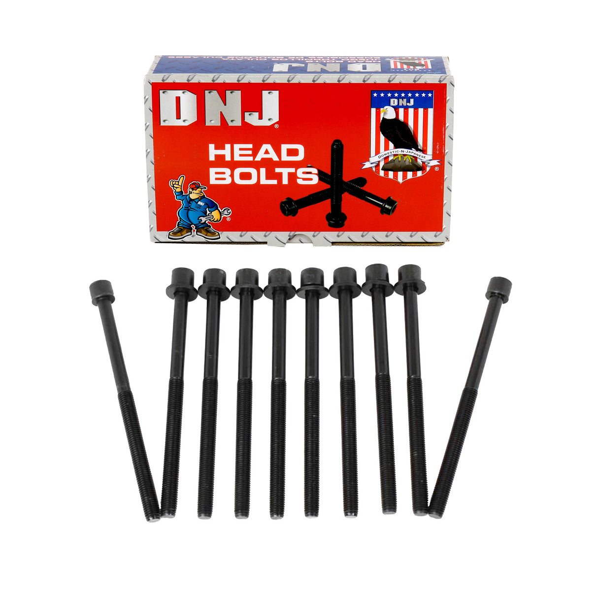 DNJ HBK188 Cylinder Head Bolt Set ‚ Cylinder Head Bolt Chrysler Dodge Jeep 200 Avenger Caliber Compass Journey Patriot Sebring